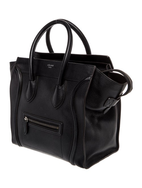 Celine Leather Luggage Mini
