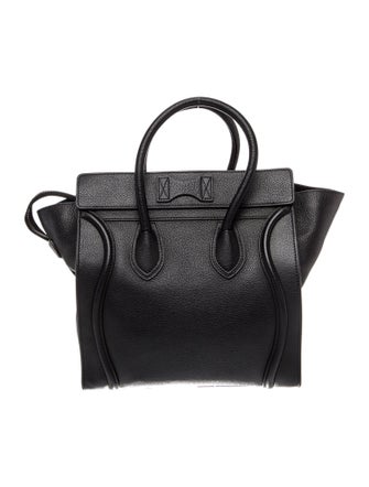 Celine Leather Luggage Mini