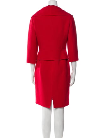 Celine Finition Main Virgin Wool Dress Set
