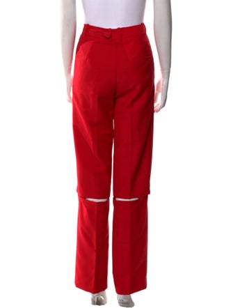 Celine Mohair Straight Leg Pants