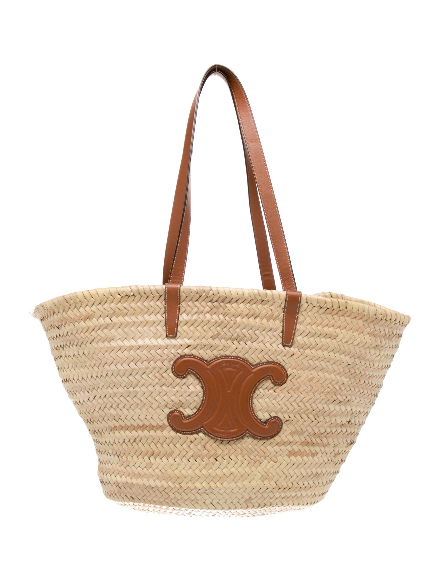 Celine Raffia Classic Panier Medium