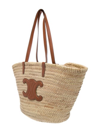 Celine Raffia Classic Panier Medium