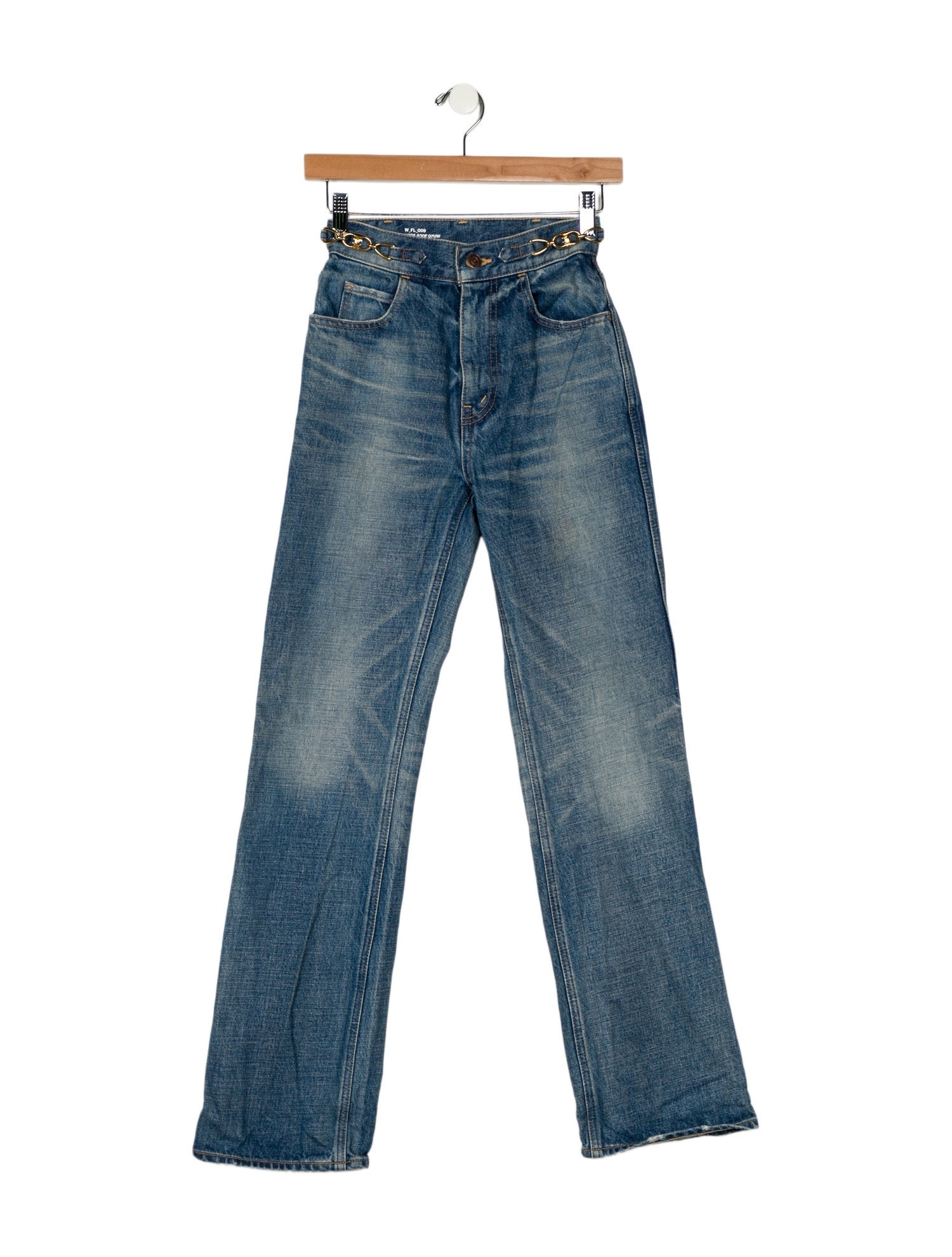Celine High-Rise Wide Leg Jeans