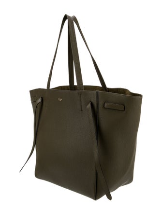 Celine Leather Cabas Phantom w/Belt Medium