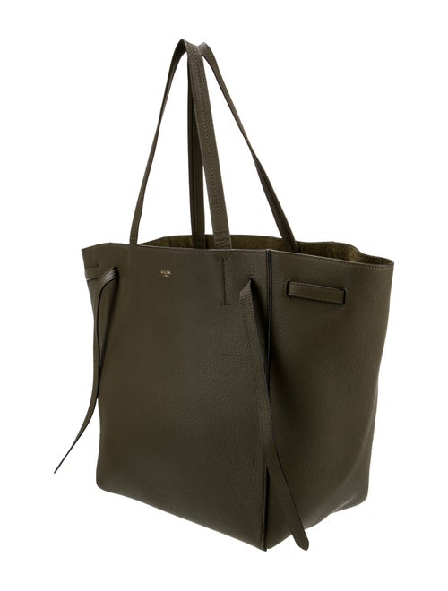 Celine Leather Cabas Phantom w/Belt Medium