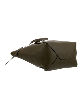 Celine Leather Cabas Phantom w/Belt Medium