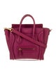 Celine Leather Luggage Nano
