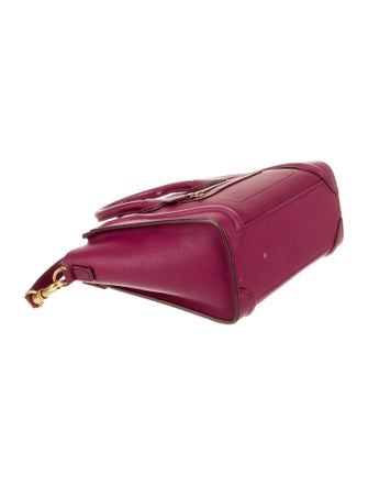 Celine Leather Luggage Nano