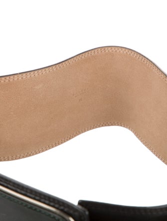 Celine Wide Leather Waist Belt