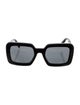 Celine Square Tinted Sunglasses