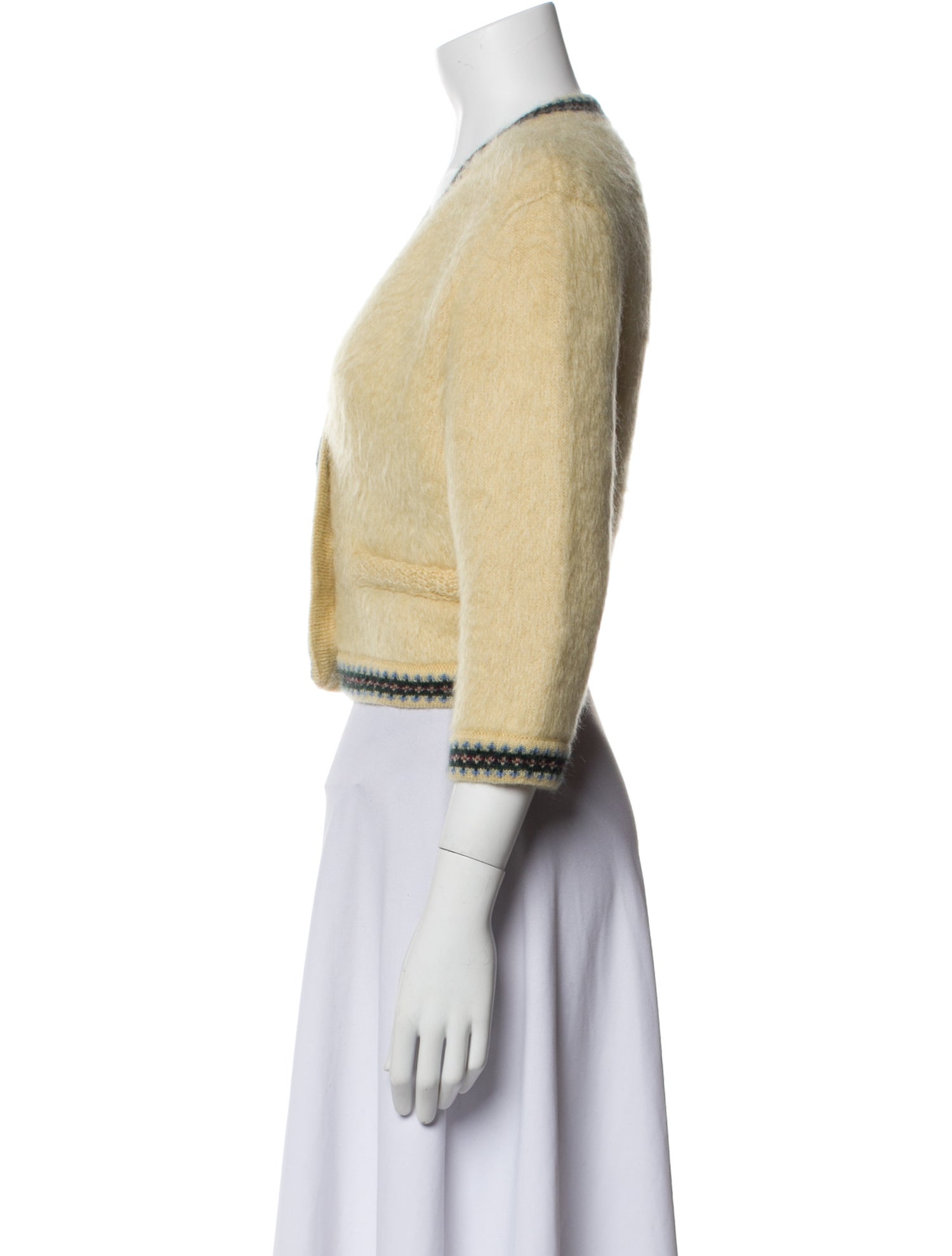 Celine Mohair V-Neck Sweater w/ Tags