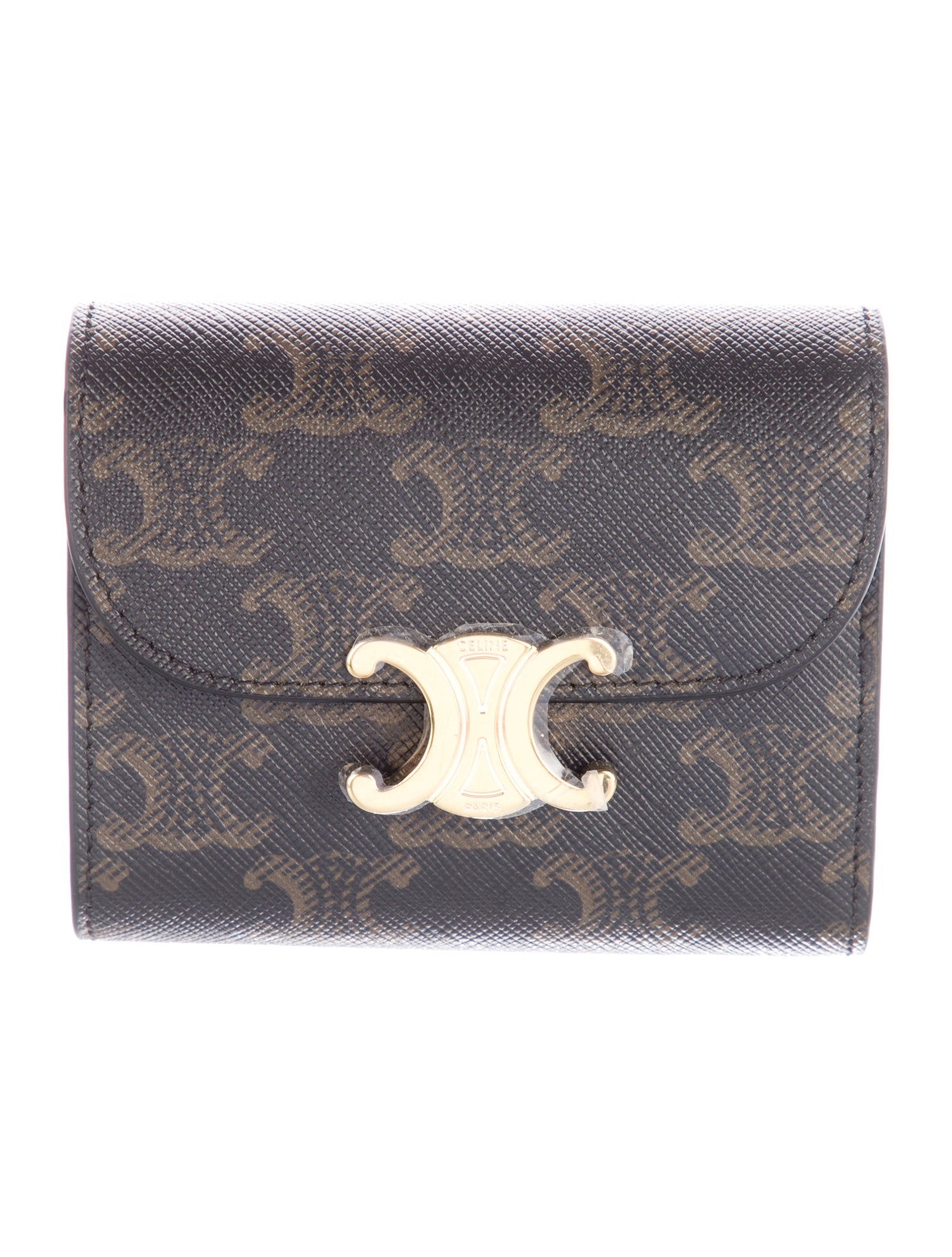 Celine 2025 Small Flap Compact Wallet