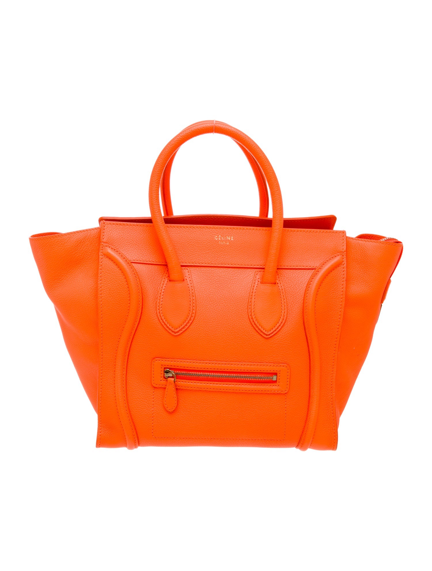 Celine Leather Luggage Mini