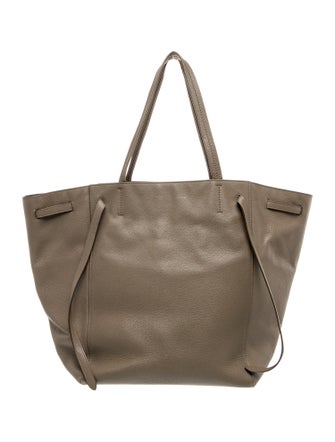 Celine Leather Cabas Phantom w/Belt Medium