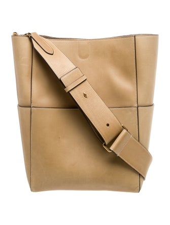 Celine Leather Seau Sangle Medium
