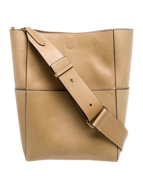 Celine Leather Seau Sangle Medium