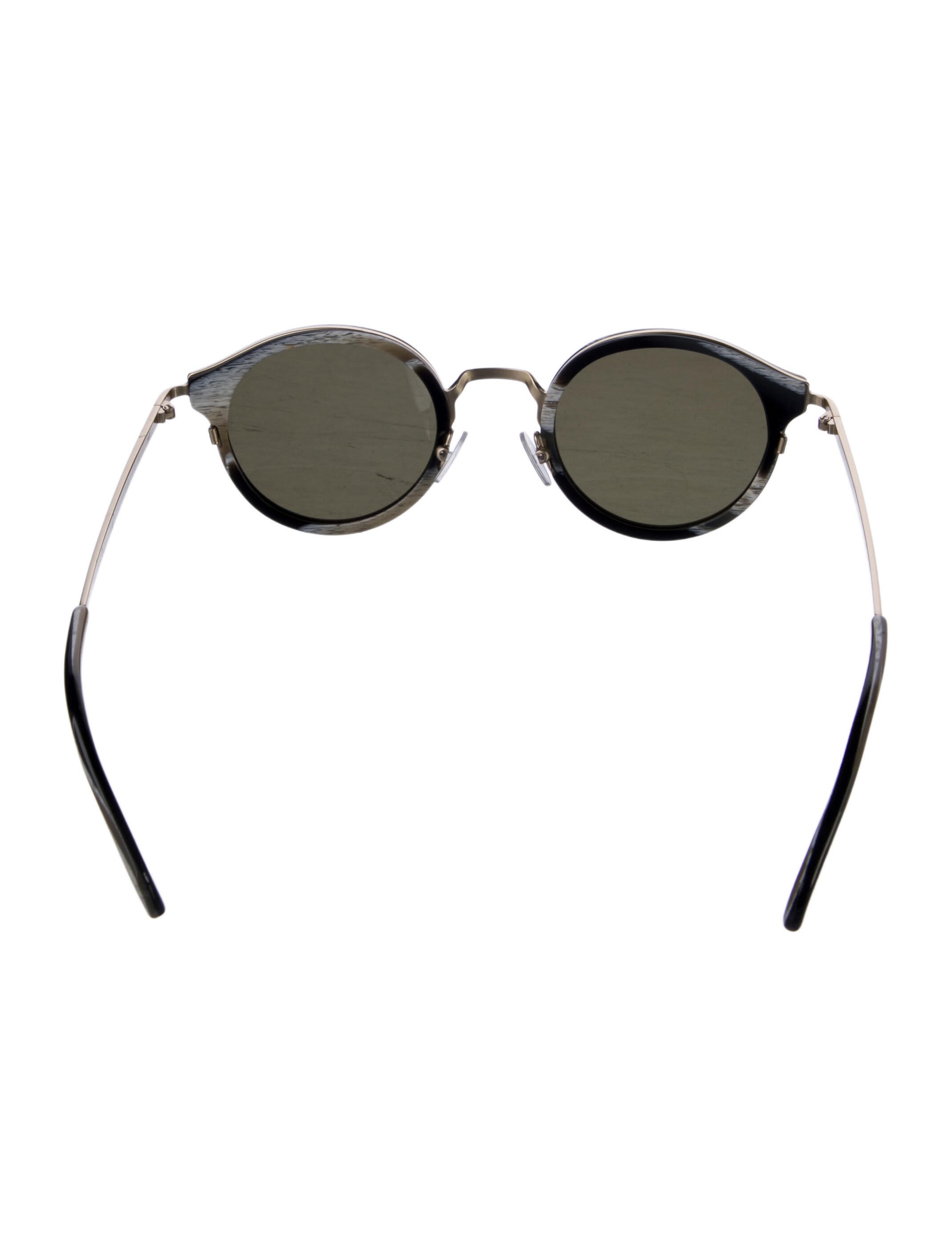 Celine Round Tinted Sunglasses