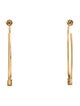 Celine Triomphe Large Hoops Earrings