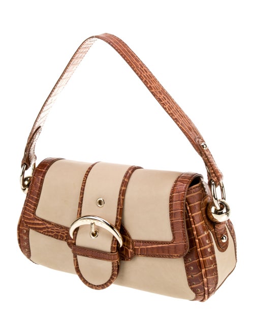 Celine Leather Top Handle Bag