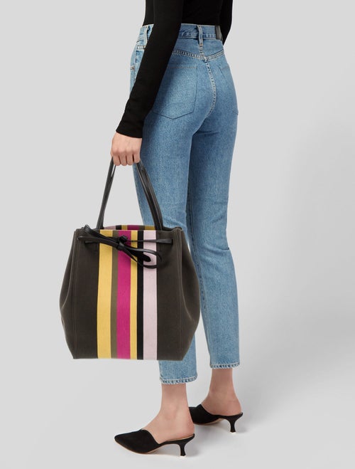 Celine Canvas Cabas Phantom w/Belt