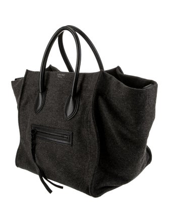 Celine Wool Luggage Phantom Medium