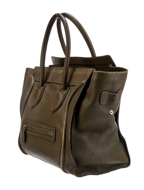 Celine Leather Luggage Mini