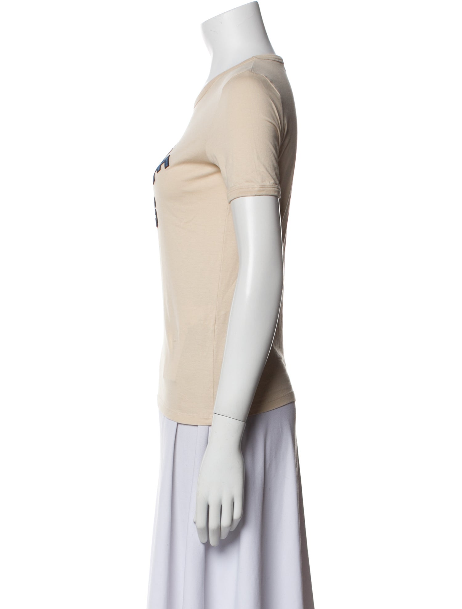 Celine Graphic Print Crew Neck T-Shirt