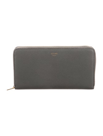 Celine Leather Continental Wallet