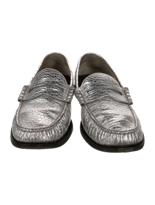 Celine Leather Dress Loafers