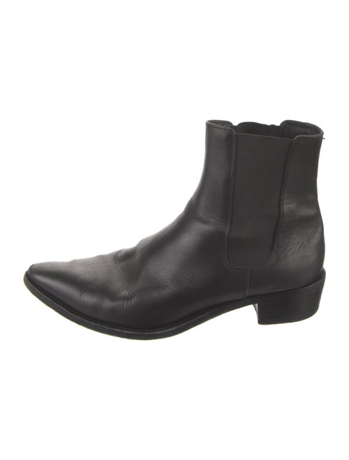 Celine Leather Chelsea Boots