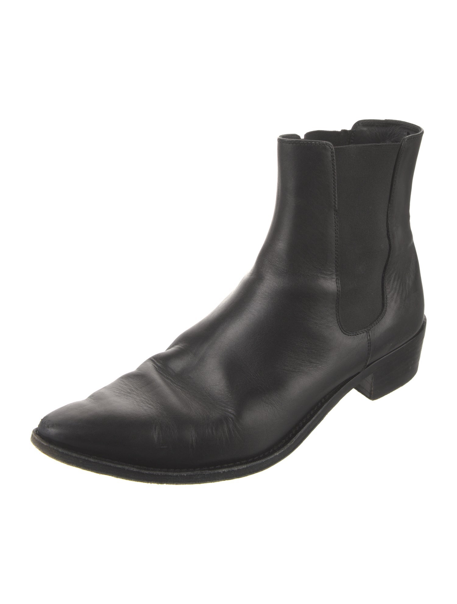 Celine Leather Chelsea Boots
