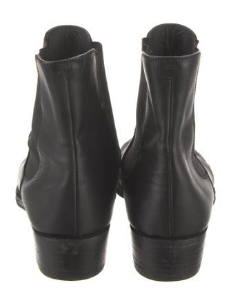 Celine Leather Chelsea Boots