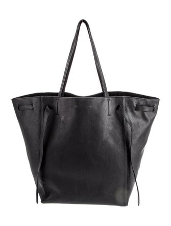 Celine Leather Cabas Phantom w/Belt Medium