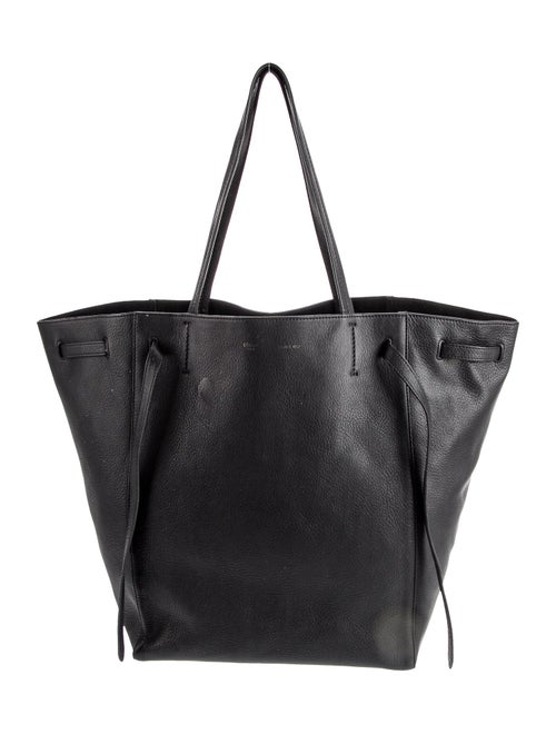 Celine Leather Cabas Phantom w/Belt Medium