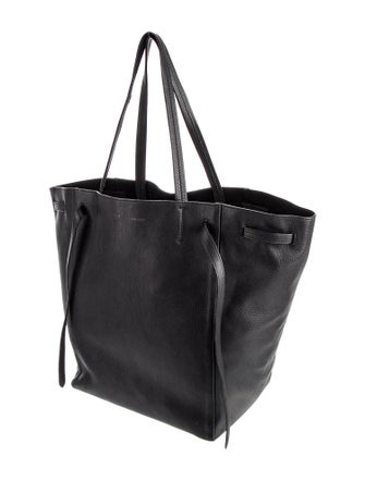 Celine Leather Cabas Phantom w/Belt Medium