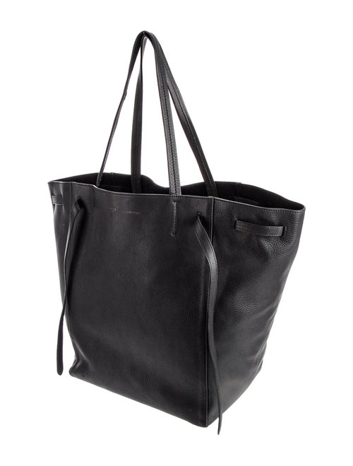 Celine Leather Cabas Phantom w/Belt Medium