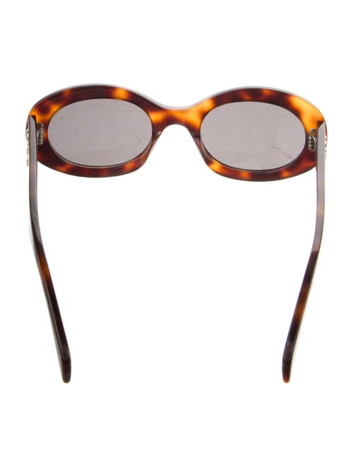 Celine Round Mirrored Sunglasses