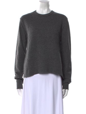 Celine Merino Wool Crew Neck Sweater
