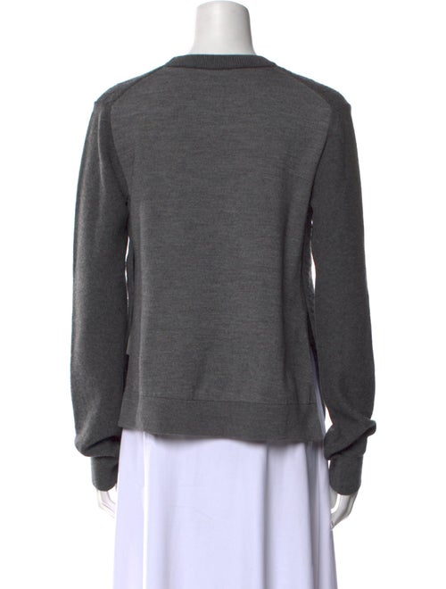 Celine Merino Wool Crew Neck Sweater