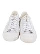 Celine Canvas Leather Trim Embellishment Sneakers