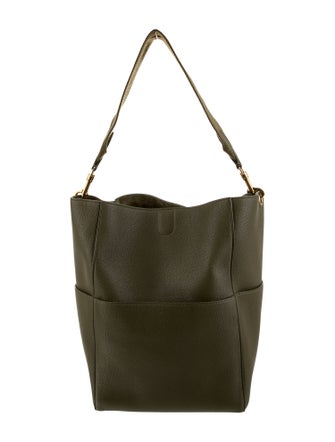 Celine Leather Seau Sangle Medium