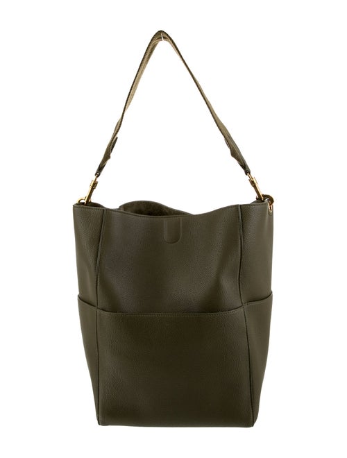 Celine Leather Seau Sangle Medium