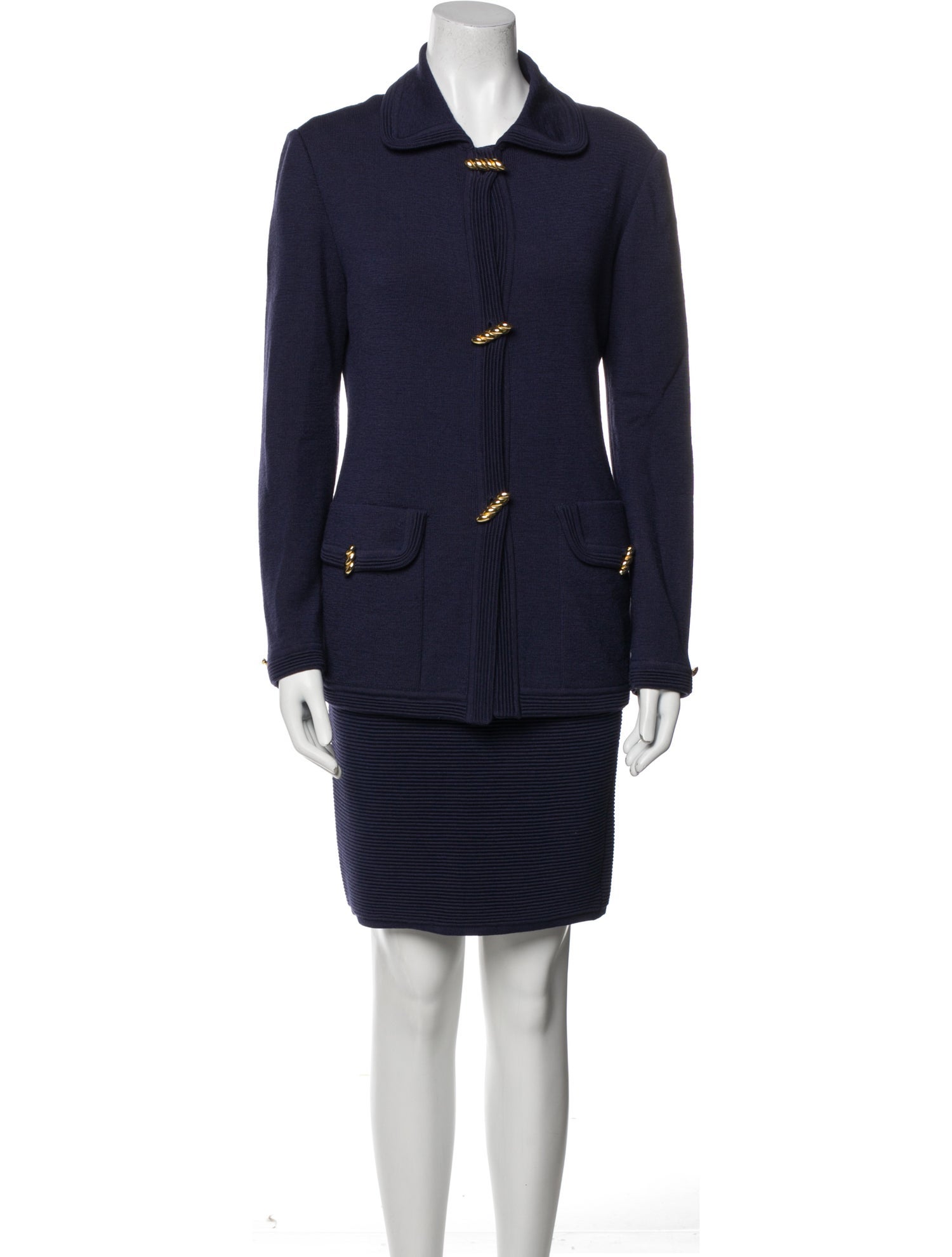 Celine Wool Skirt Set