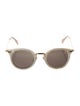 Celine Round Mirrored Sunglasses