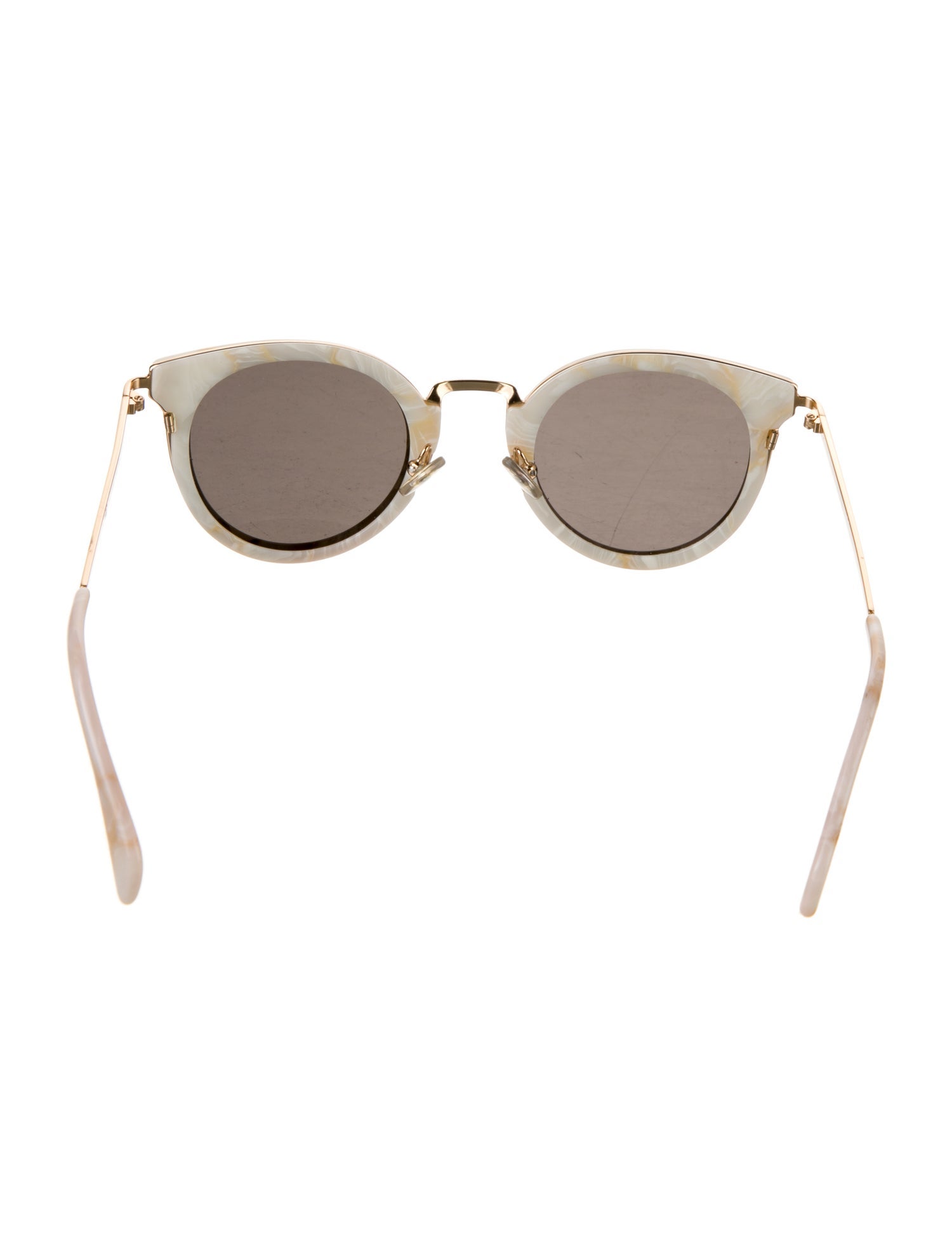 Celine Round Mirrored Sunglasses