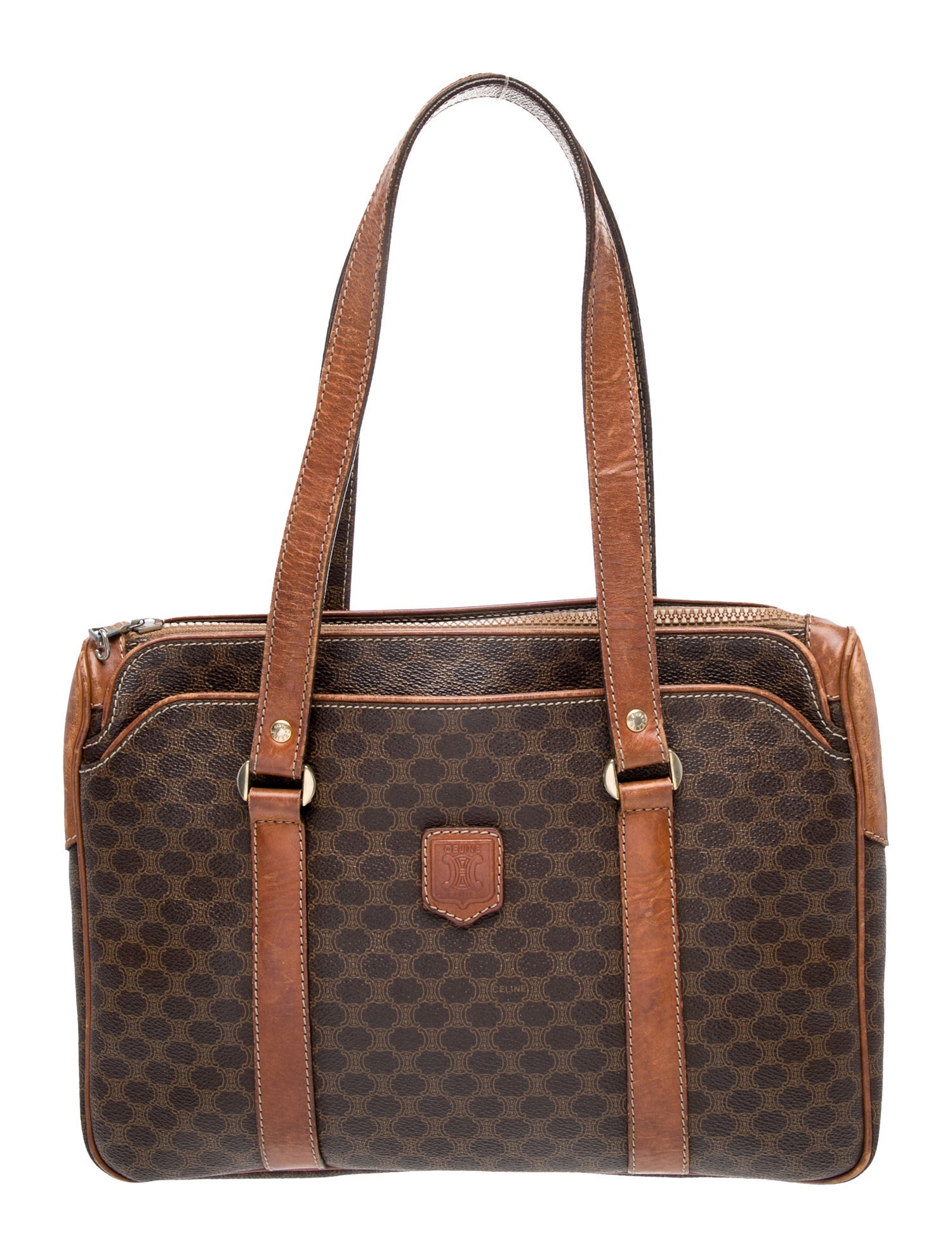 Celine Macadam Top Handle Bag