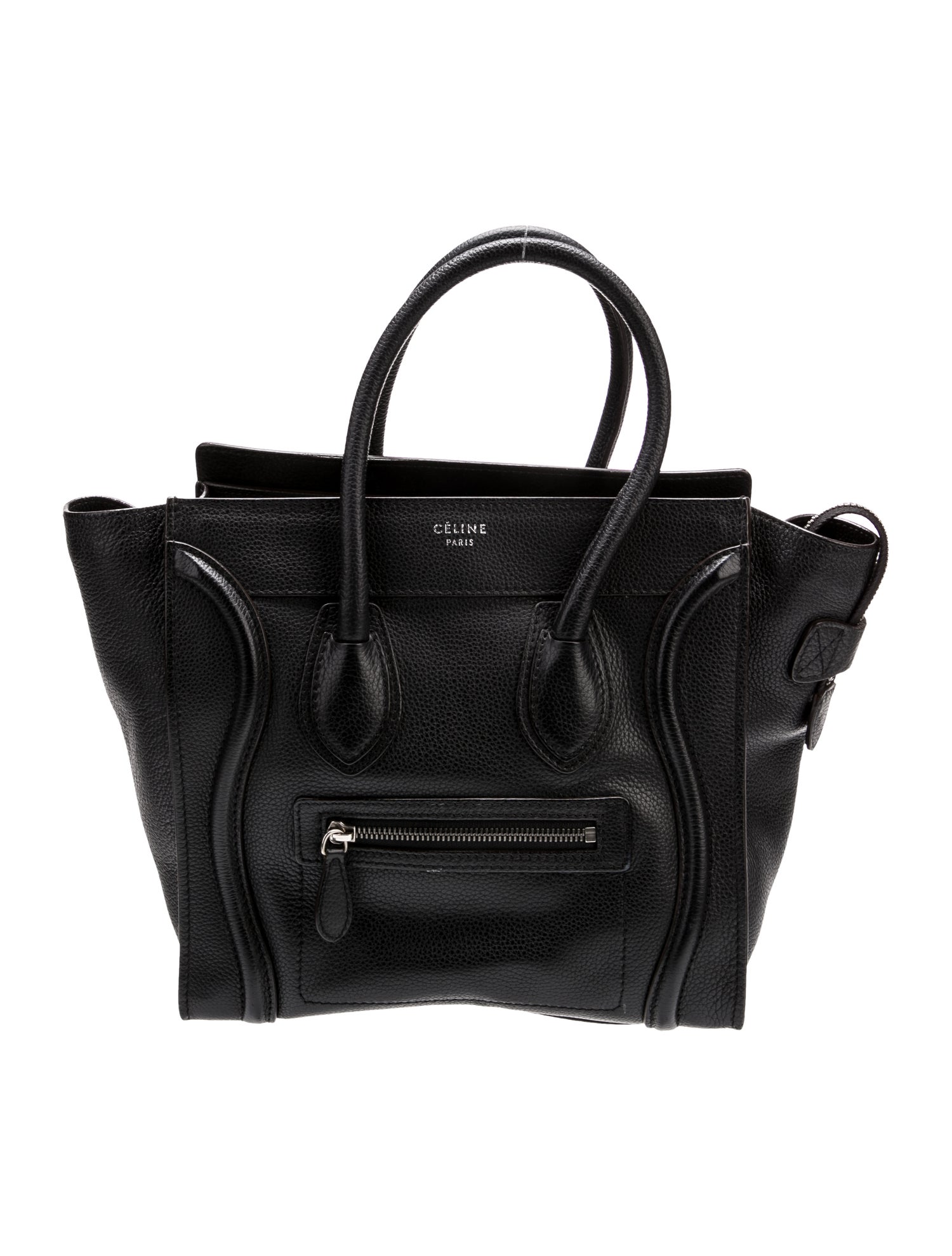 Celine Leather Luggage Micro