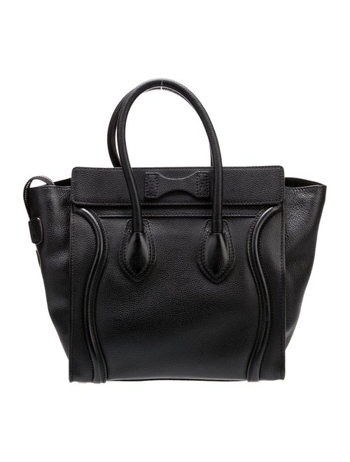 Celine Leather Luggage Micro