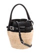 Celine Raffia Big Bucket w/Strap