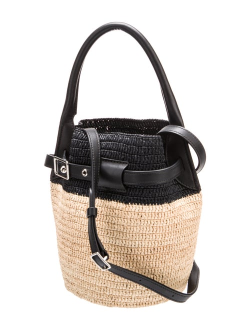Celine Raffia Big Bucket w/Strap